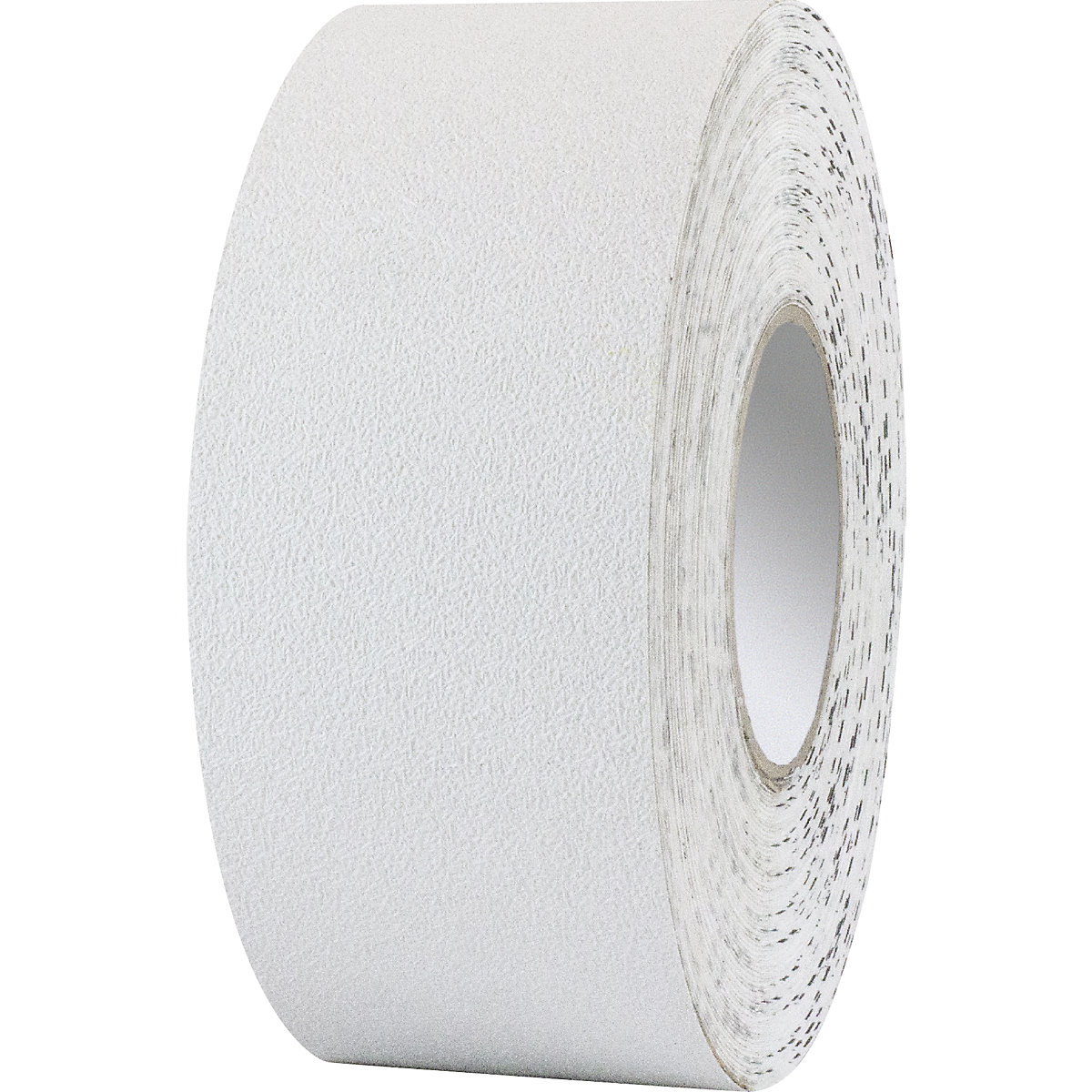 Traka za označavanje podova, prikladna za rad viličarom, vinil, širina 75 mm, u bijeloj boji-3