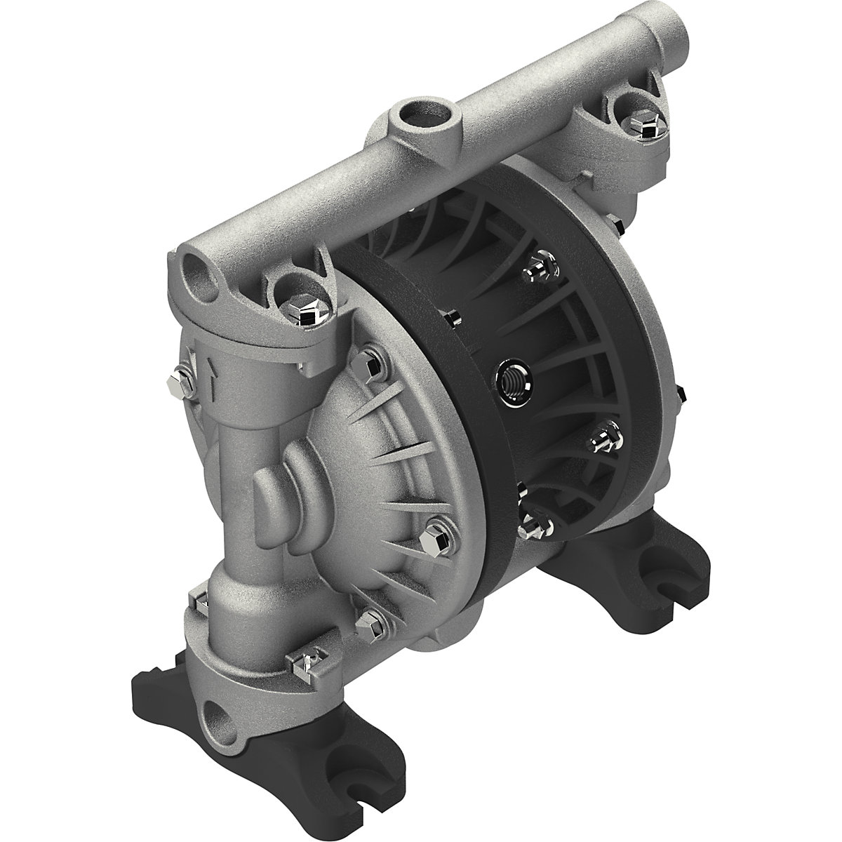 Dvostruka membranska pumpa 1/2'', metalna &ndash; Lutz