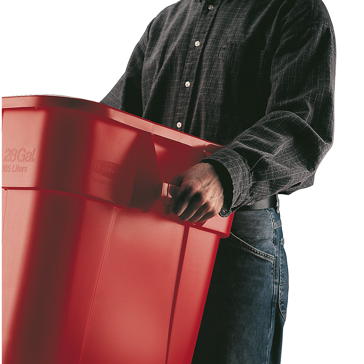 Univerzalni vsebnik BRUTE®, kvadraten – Rubbermaid (Slika izdelka 2)-1