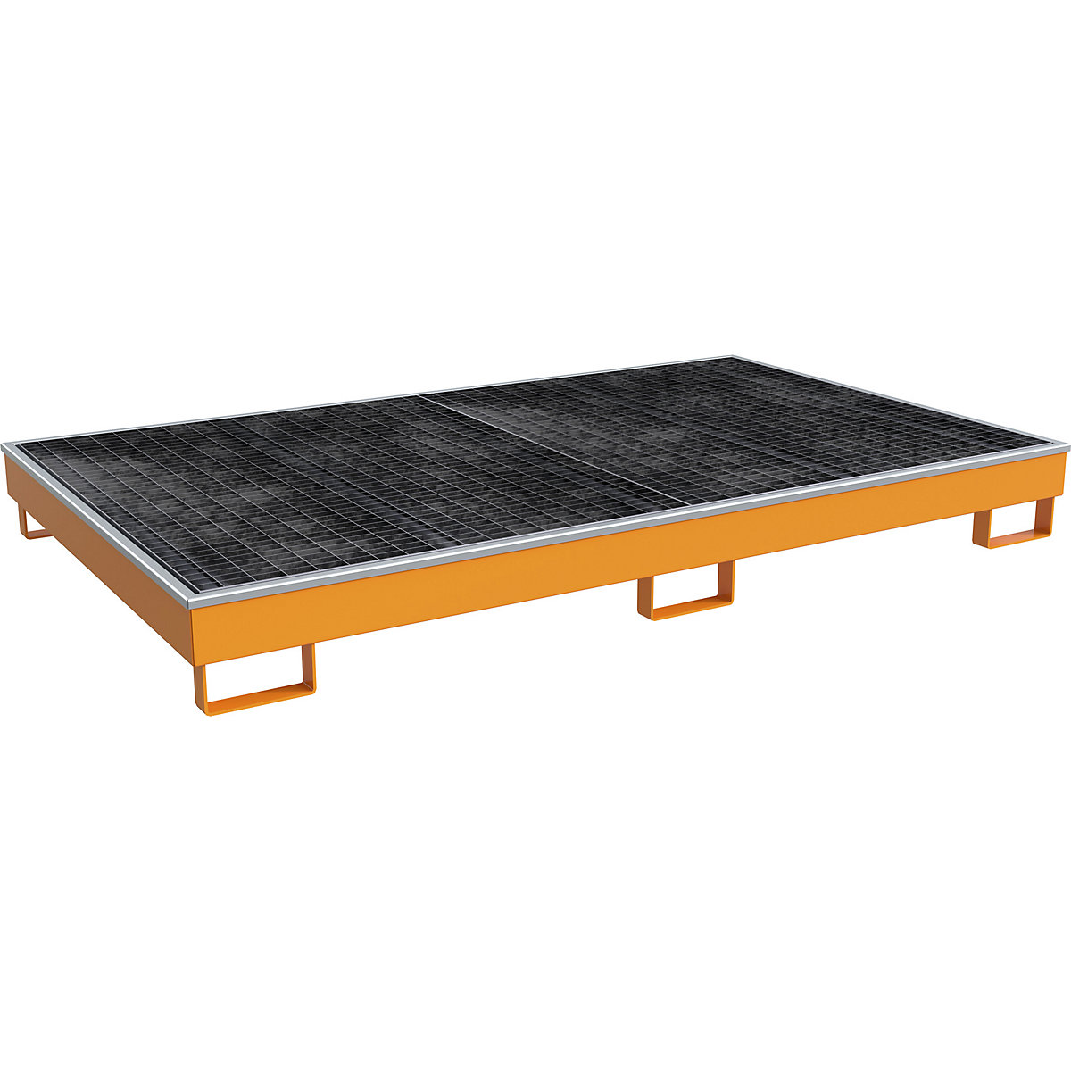 Regalna talna kadica z vstavkom iz PE – eurokraft pro (Slika izdelka 2)-1