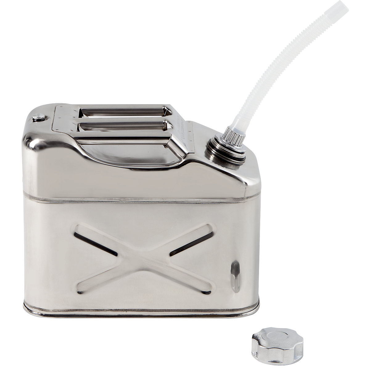 Veiligheidsjerrycan met schroefdop en aftaptuit – FALCON (Productafbeelding 2)-1