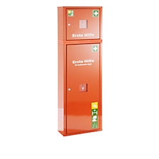 z vsebino in kovčkom za prvo pomoč