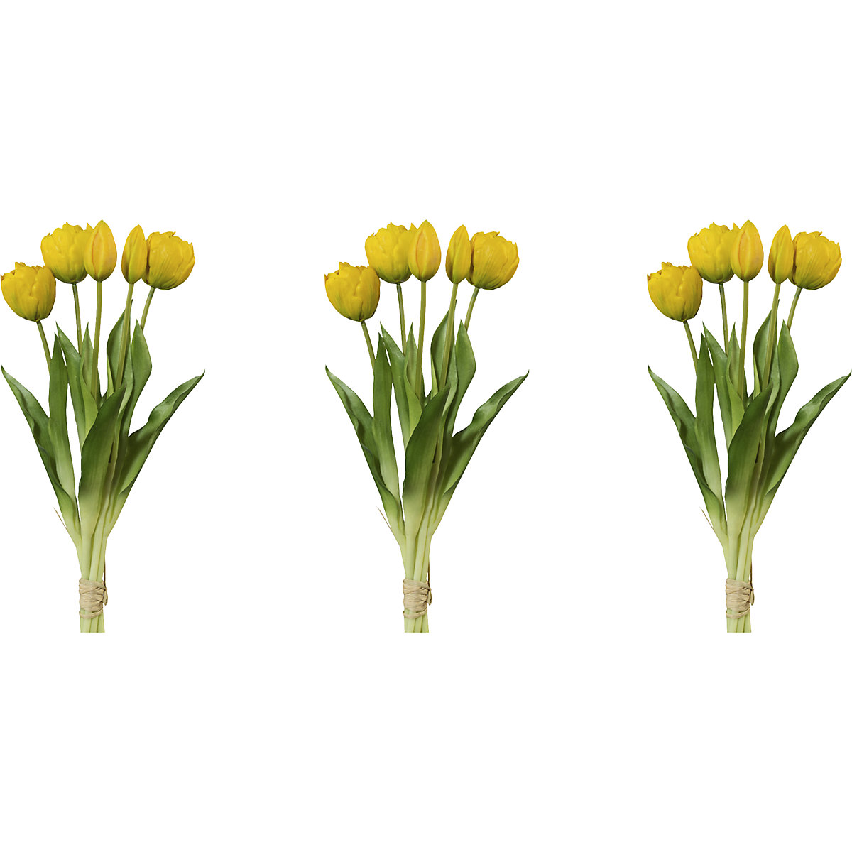 Dior tulipani, real touch, buket od 5 komada