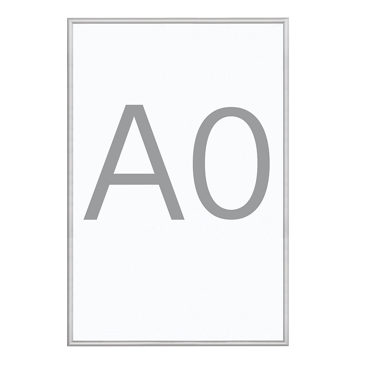 Sklopivi okvir B1, aluminijski profil, pak. 2 kom., za format DIN A0-9