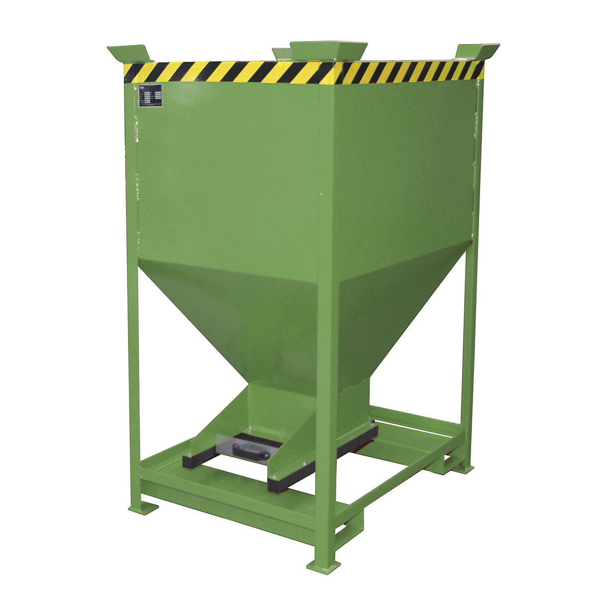 Silocontainer, trechtervormig &ndash; eurokraft pro