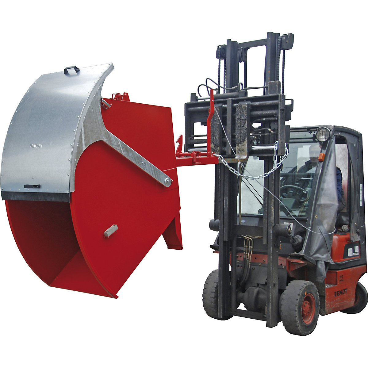 Kiepbak met rond deksel – eurokraft pro (Productafbeelding 2)-1