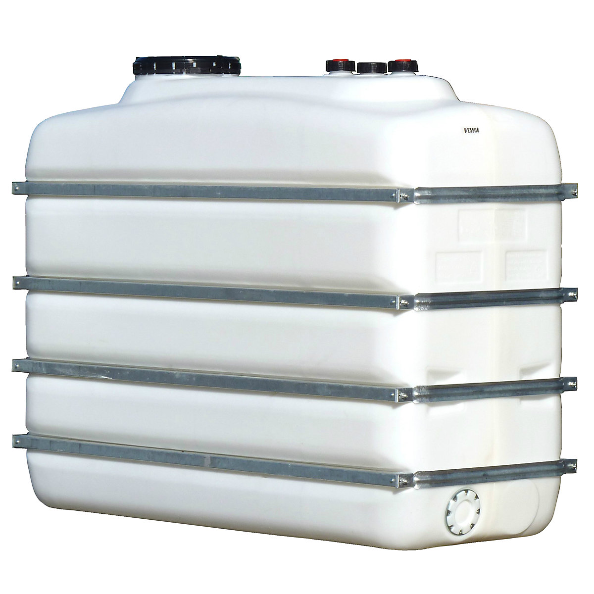 Ruimtebesparende tank