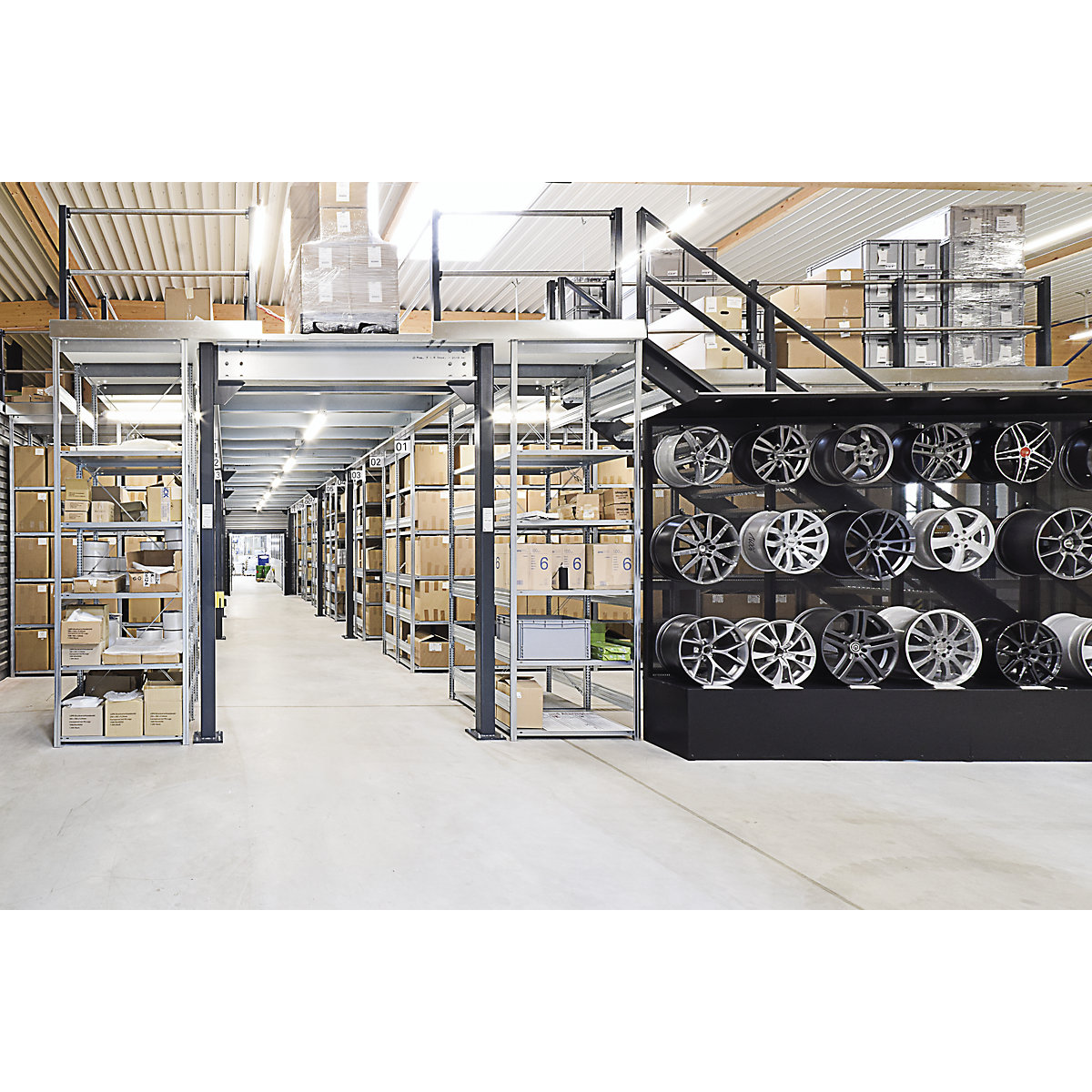 Inhaakstelling, lichte constructie – eurokraft pro (Productafbeelding 402)-401