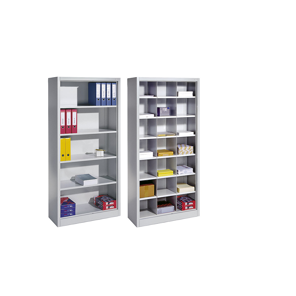 Kantoorstelling, staal – C+P (Productafbeelding 2)-1