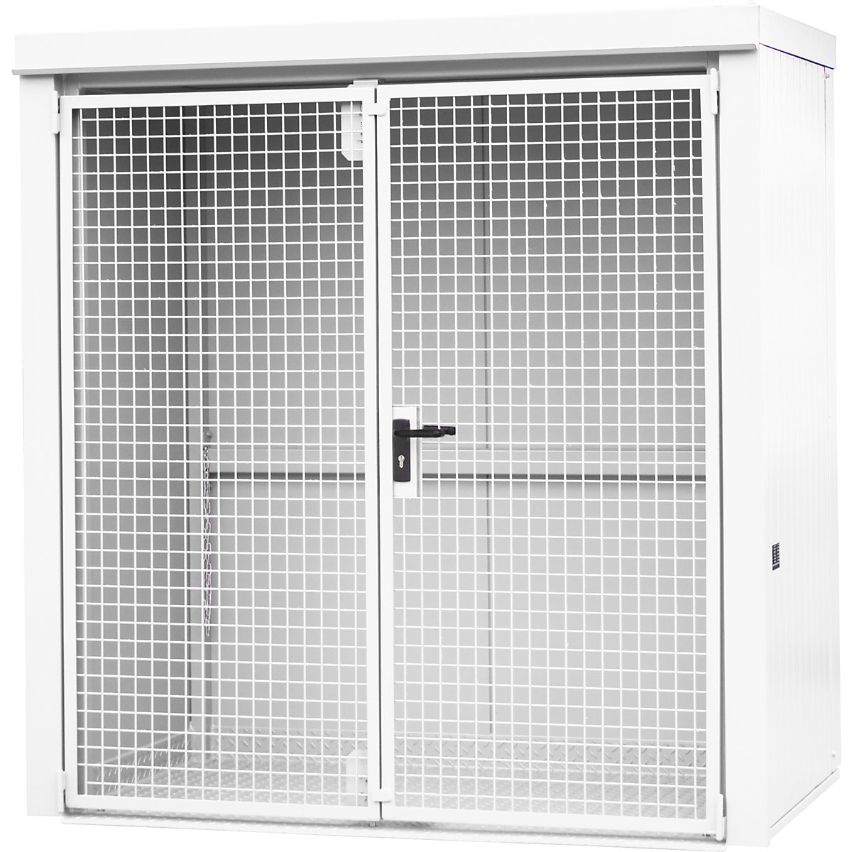 Gasflessencontainer, brandwerend &ndash; eurokraft pro