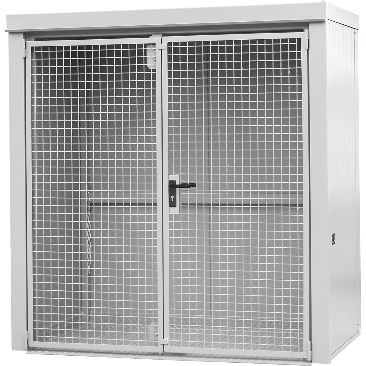 Gasflessencontainer, brandwerend &ndash; eurokraft pro