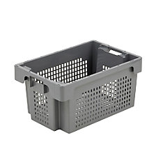 Nestbare stapelbak van HDPE