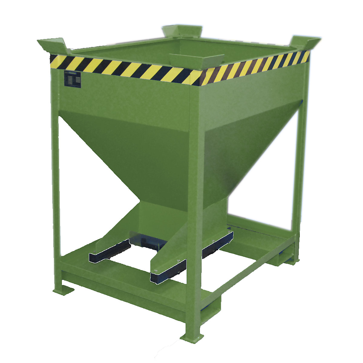 Silocontainer, trechtervormig &ndash; eurokraft pro