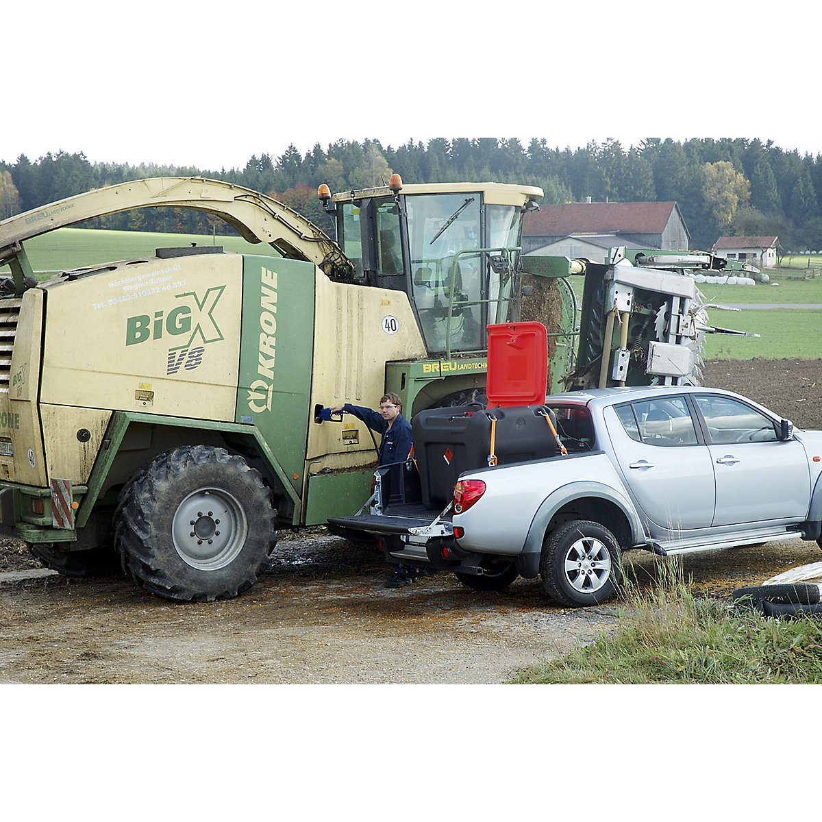Verrijdbaar diesel/brandstoftankstation – PRESSOL (Productafbeelding 2)-1