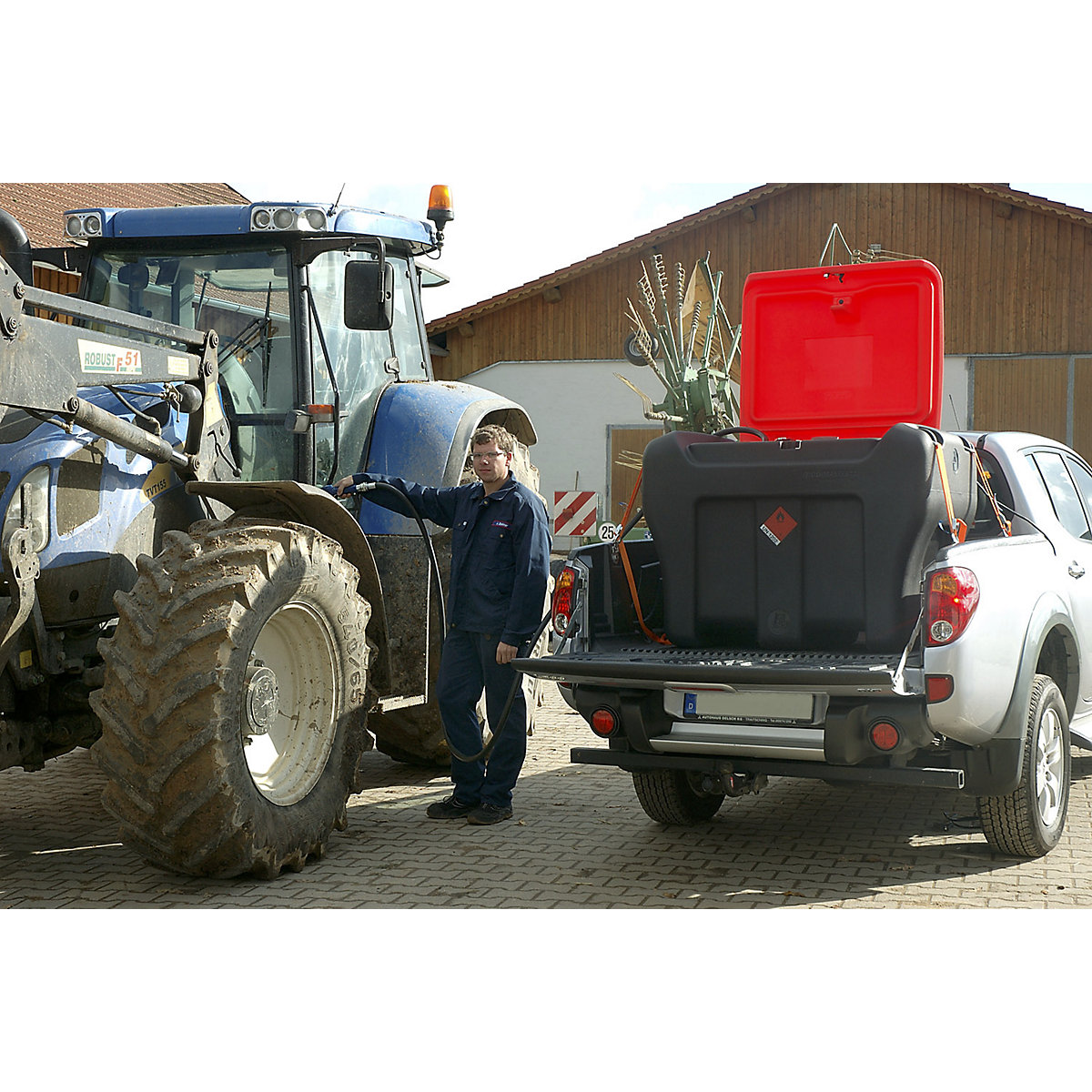 Verrijdbaar diesel/brandstoftankstation – PRESSOL (Productafbeelding 3)-2