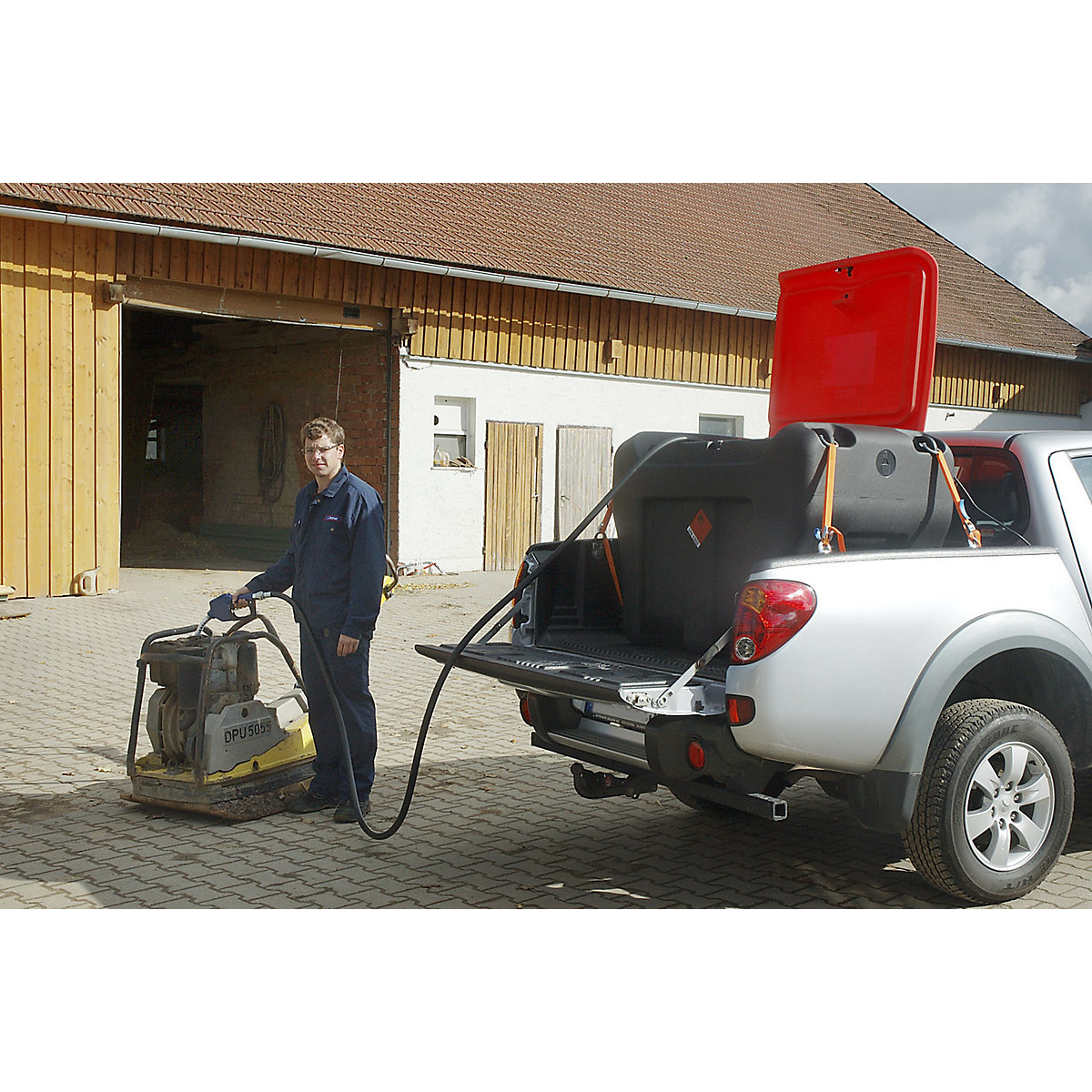 Verrijdbaar diesel/brandstoftankstation – PRESSOL (Productafbeelding 5)-4
