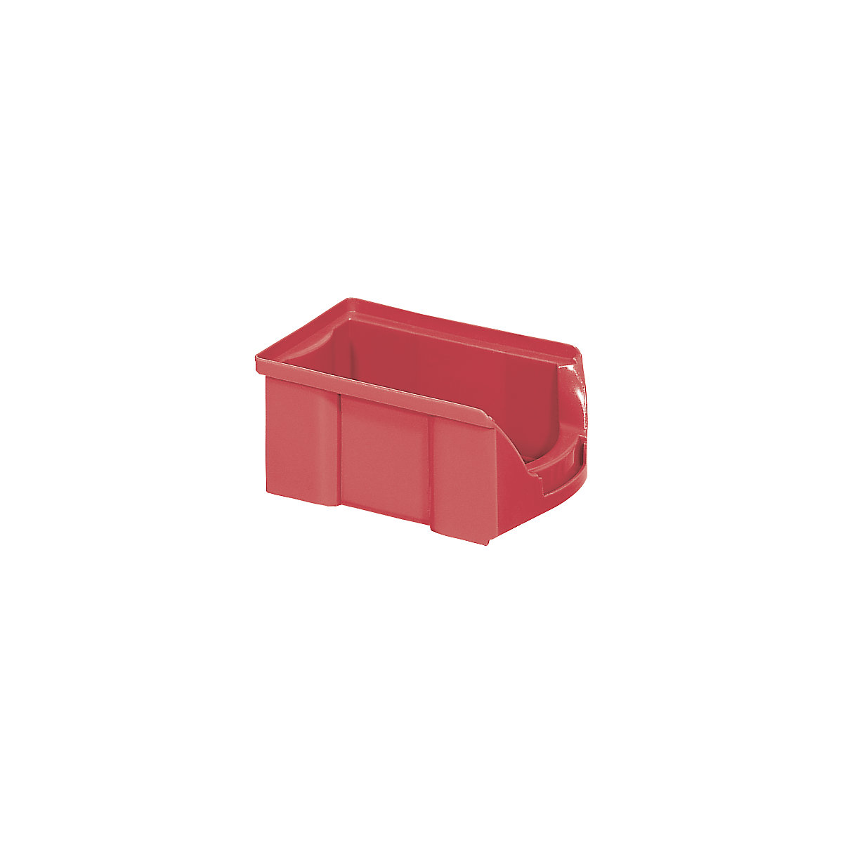 FUTURA-magazijnbak van polyethyleen, l x b x h = 167 x 104 x 76 mm, VE = 42 stuks, rood-15