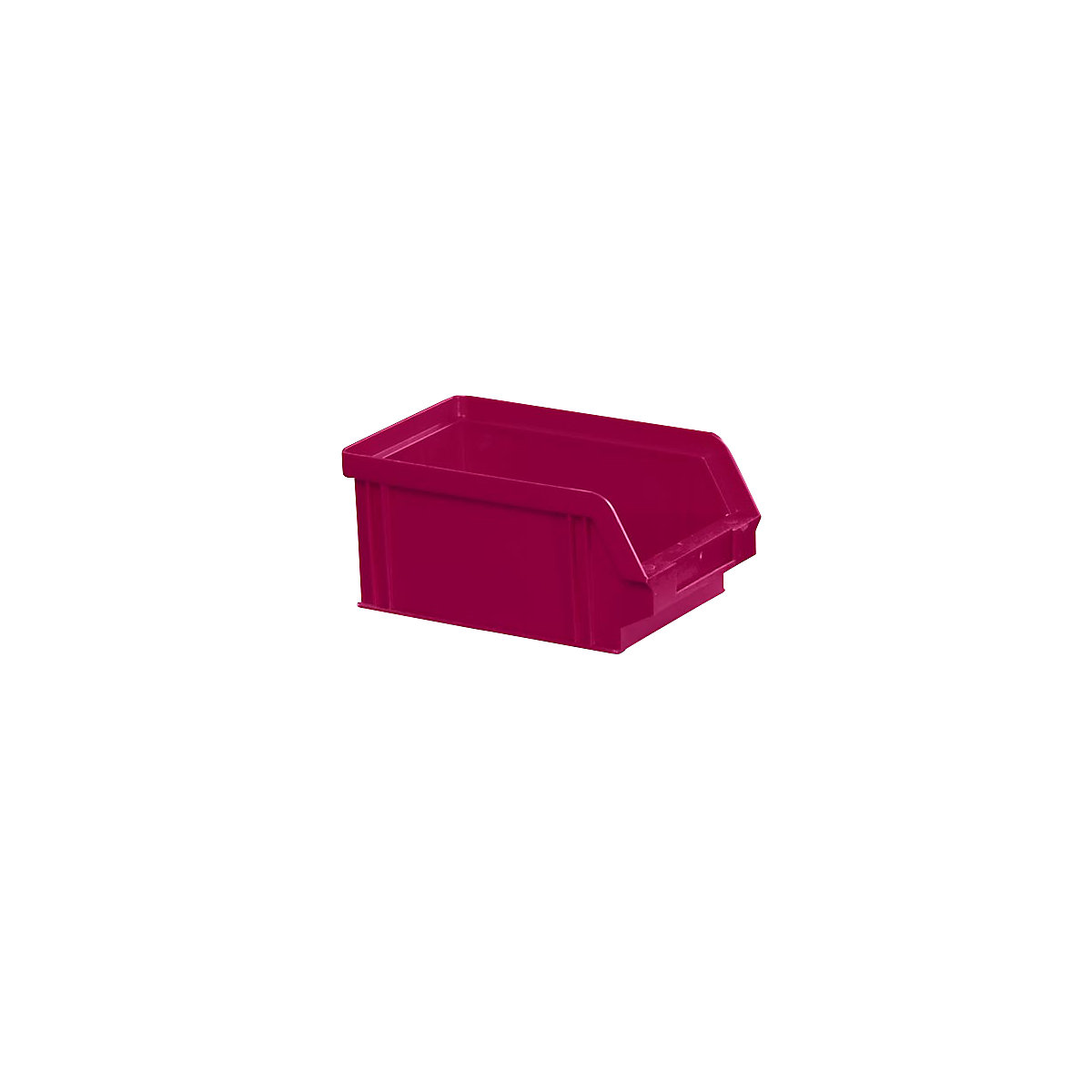 Magazijnbak van polystyrol, l x b x h = 160 x 102 x 75 mm, VE = 32 stuks, rood