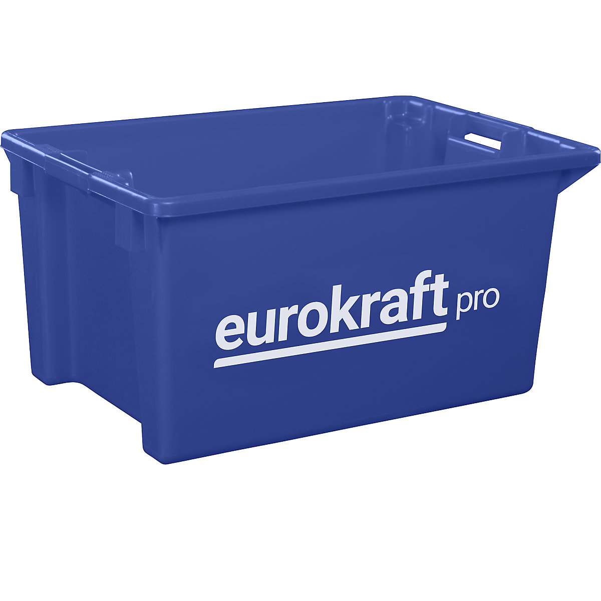Nestbare stapelbak van polypropyleen, geschikt voor levensmiddelen &ndash; eurokraft pro
