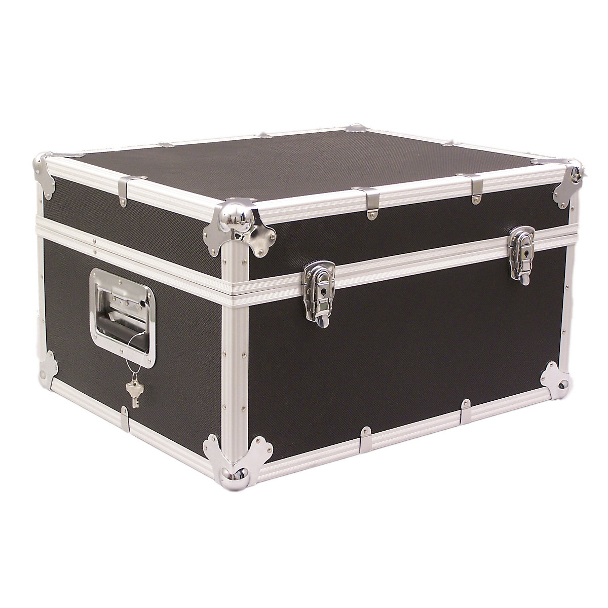 Transportbox, met bekleding – VISO, aluminium frame met multiplex wanden, uitwendige l x b x h = 600 x 500 x 360 mm-6