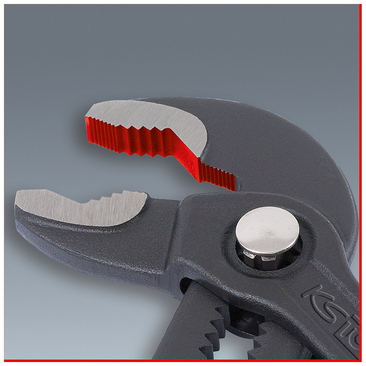 Pince pour pompe à eau, réglage par bouton poussoir – KS Tools (Illustration du produit 9)-8