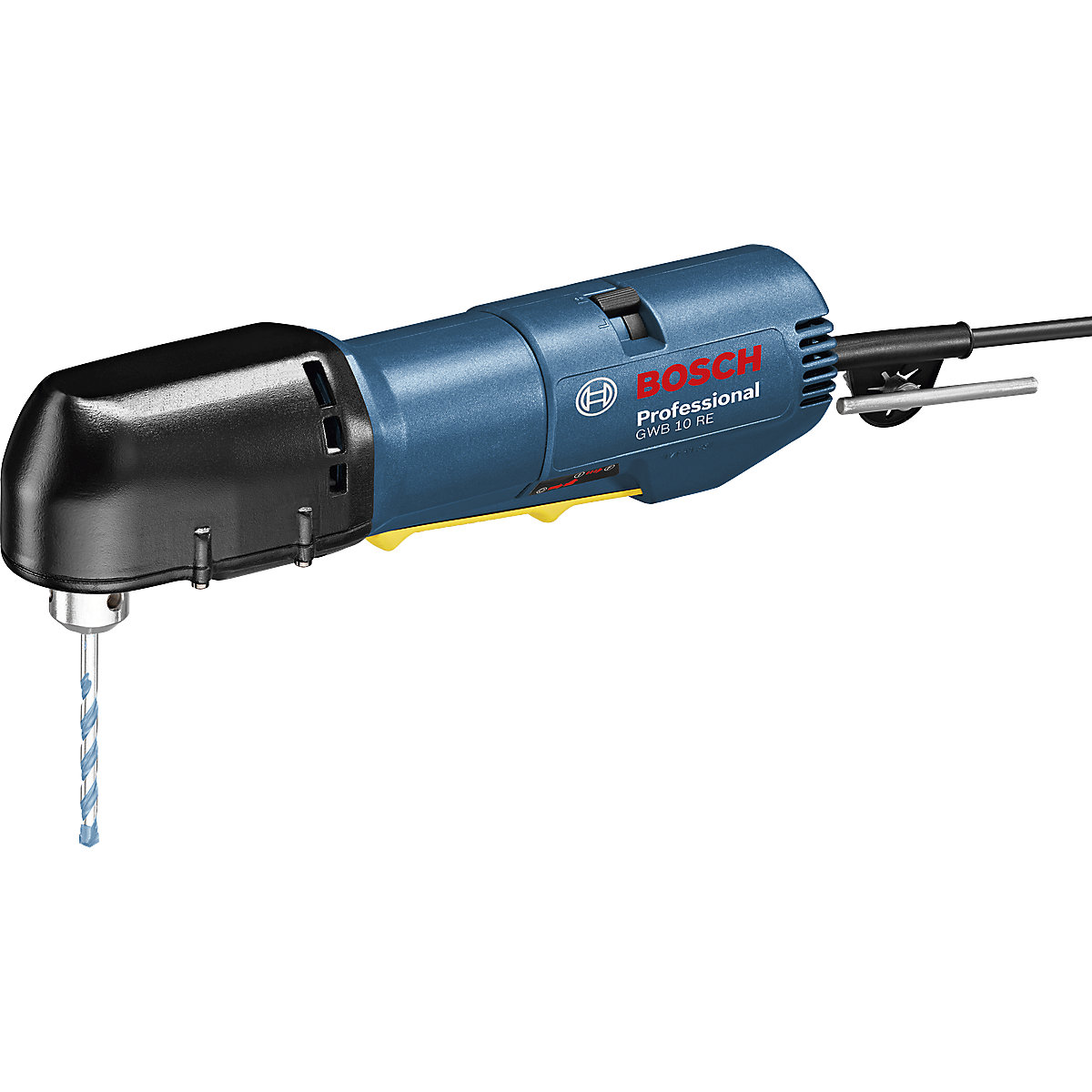 Perceuse angulaire GWB 10 RE Professional – Bosch: avec mandrin de perceuse  à clé