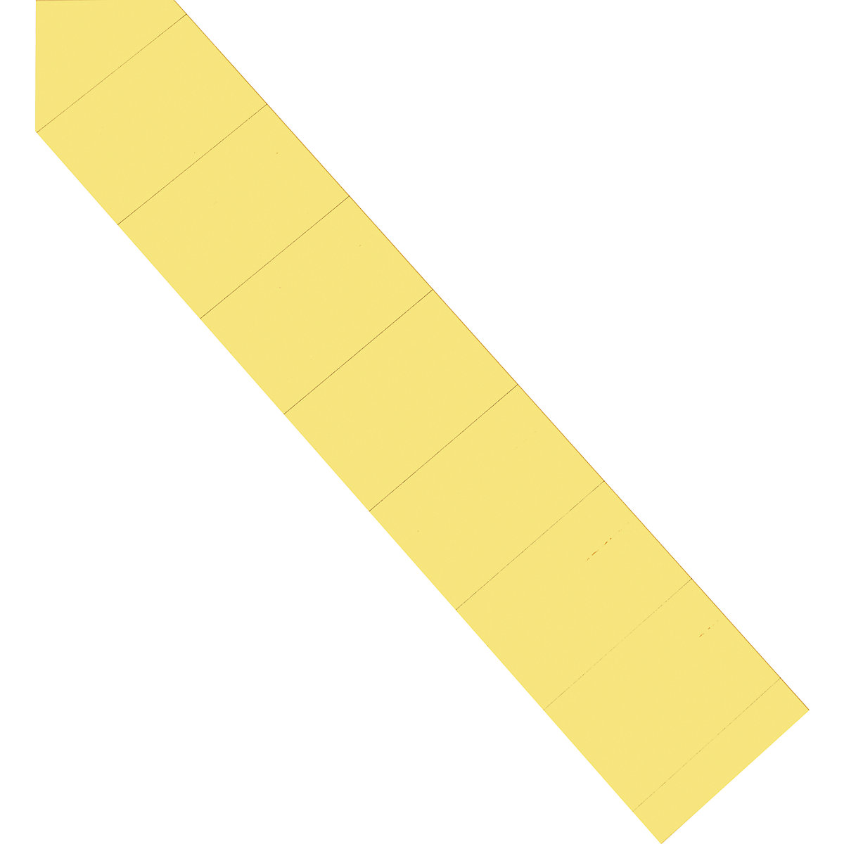Zásuvné karty – magnetoplan, 60 mm, bal.j. 630 ks, žlutá-9