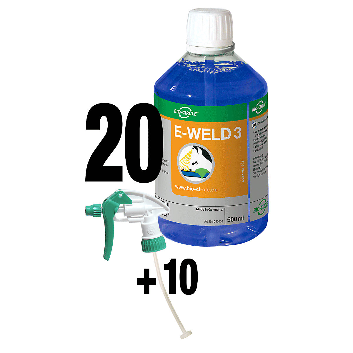Ochranný svářečský sprej E-WELD 3 - Bio-Circle