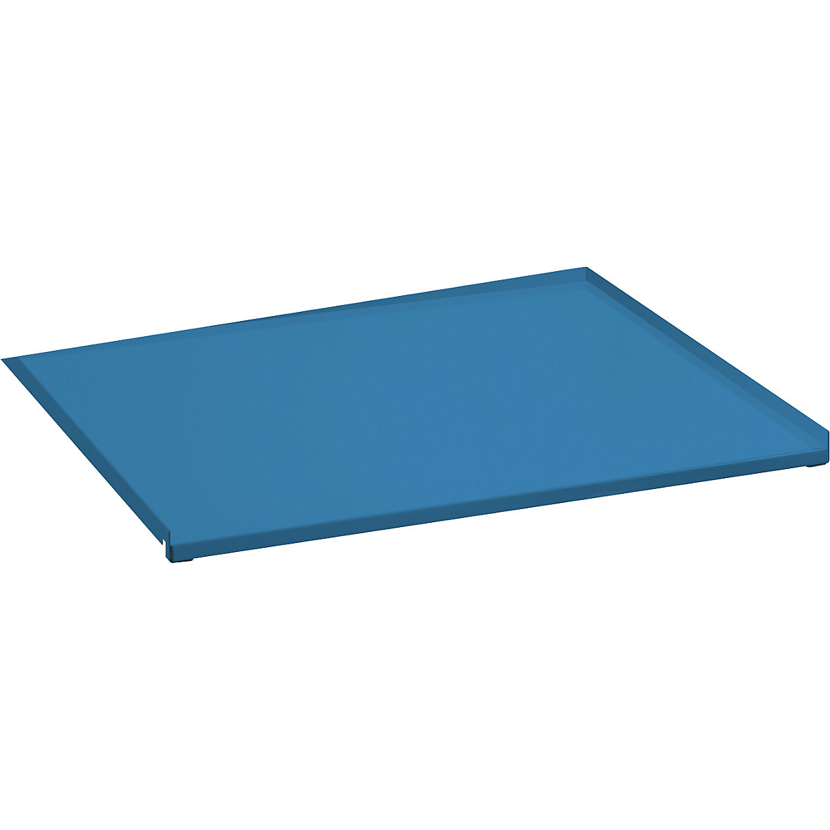 Plechový kryt pro výtažný rám – LISTA, jednoduchý výsuv, pro š x h 890 x 860 mm, světlá modrá-2