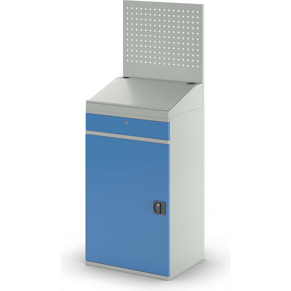 Computer-Arbeitsstation, Stahlblech eurokraft pro (Produktabbildung 4)-3