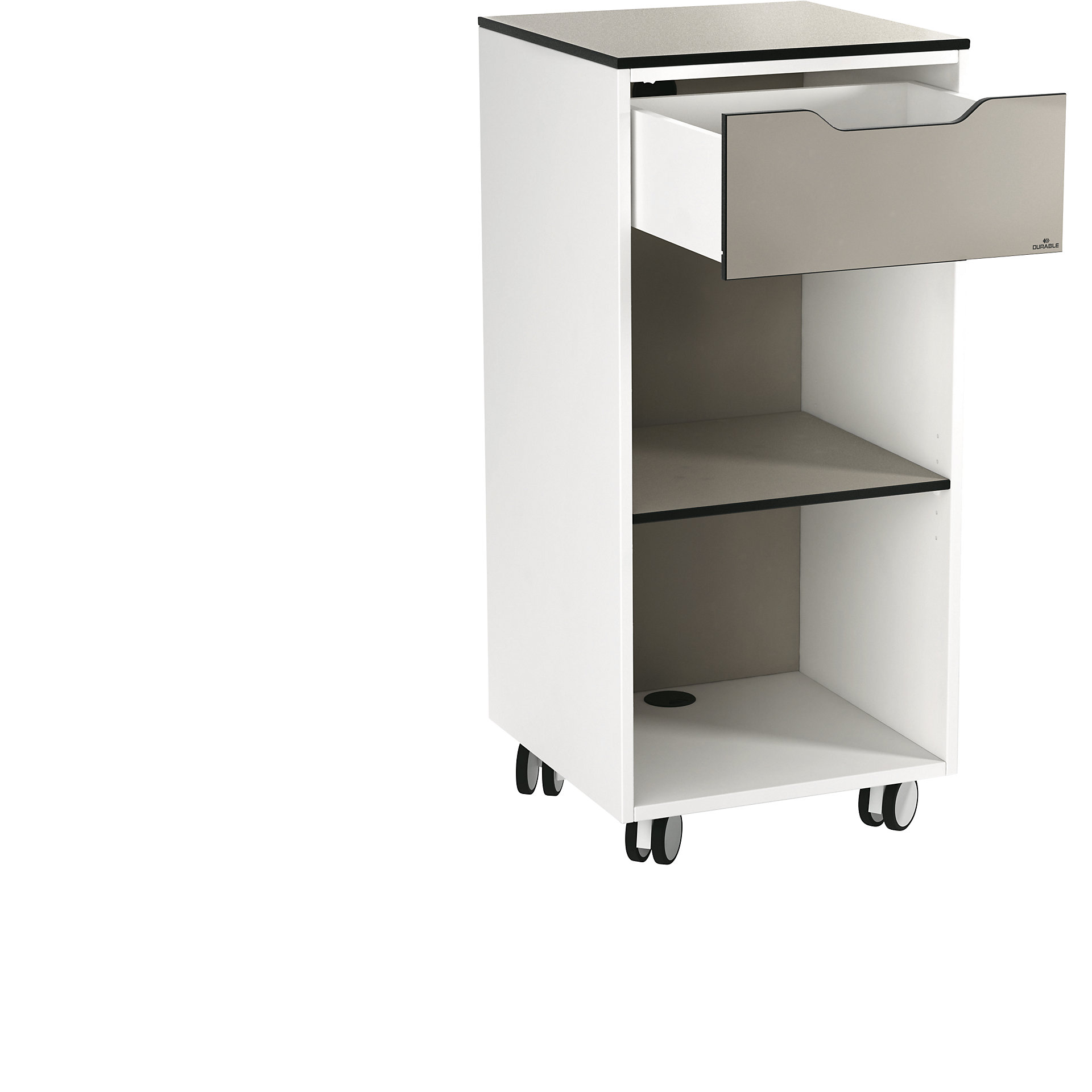 DURABLE Multifunktionswagen QUADRO Modell BASIC, offen