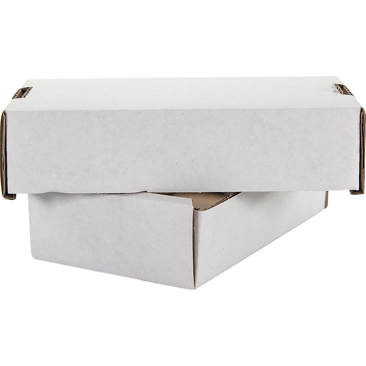 Telescopic White Corrugated Boxes (Product illustration 4)-3
