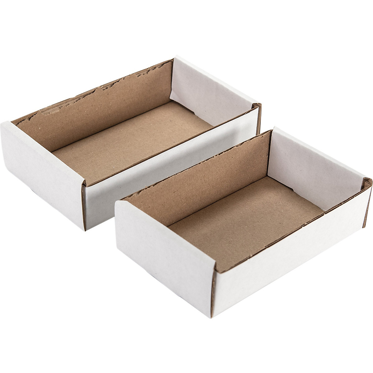 Telescopic White Corrugated Boxes (Product illustration 5)-4