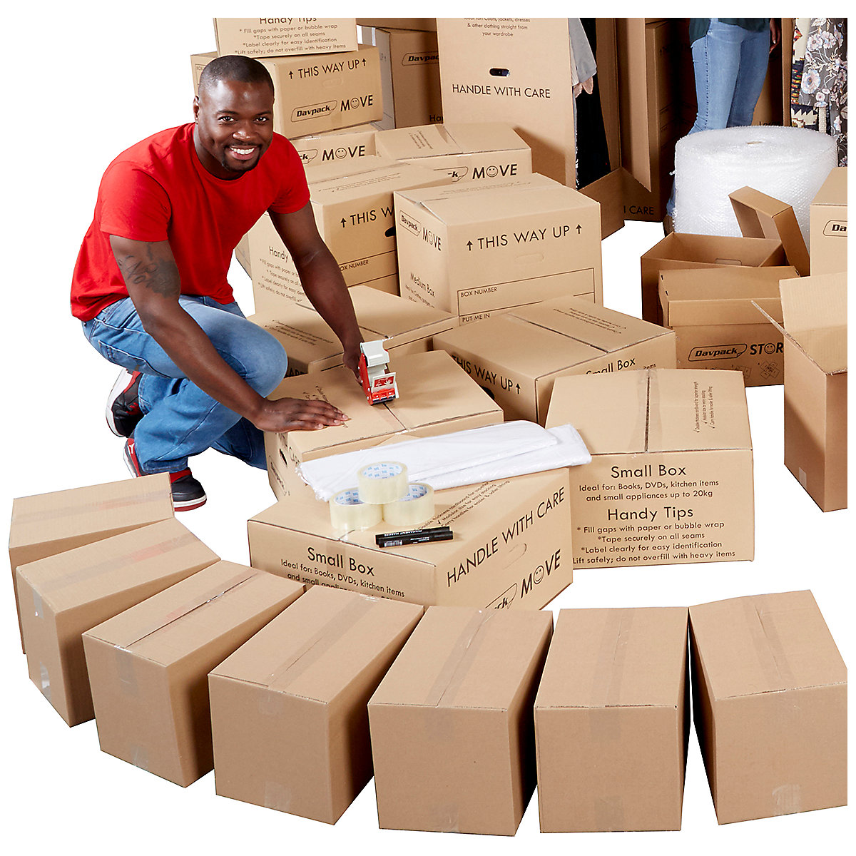 60 Piece Set Moving Supplies (Product illustration 5)-4