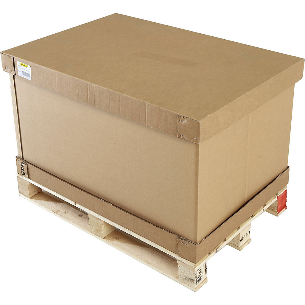 Palletised Cap & Sleeve Shipping Boxes | Storage Boxes & Containers ...