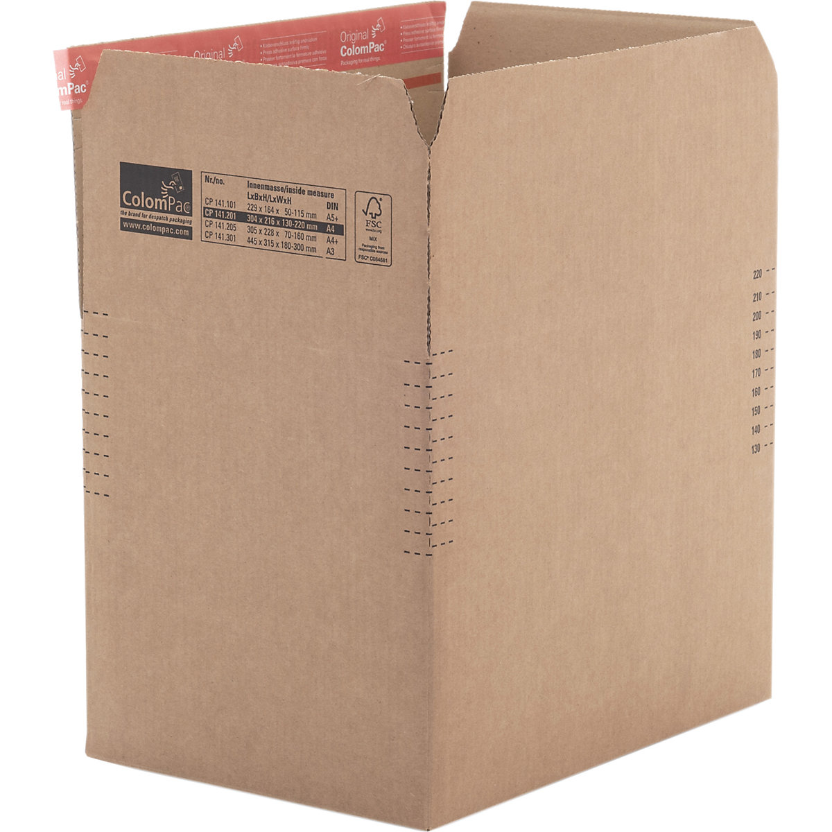 ColomPac® CP 141 & 151 Multi Depth Packaging Boxes (Product illustration 3)-2
