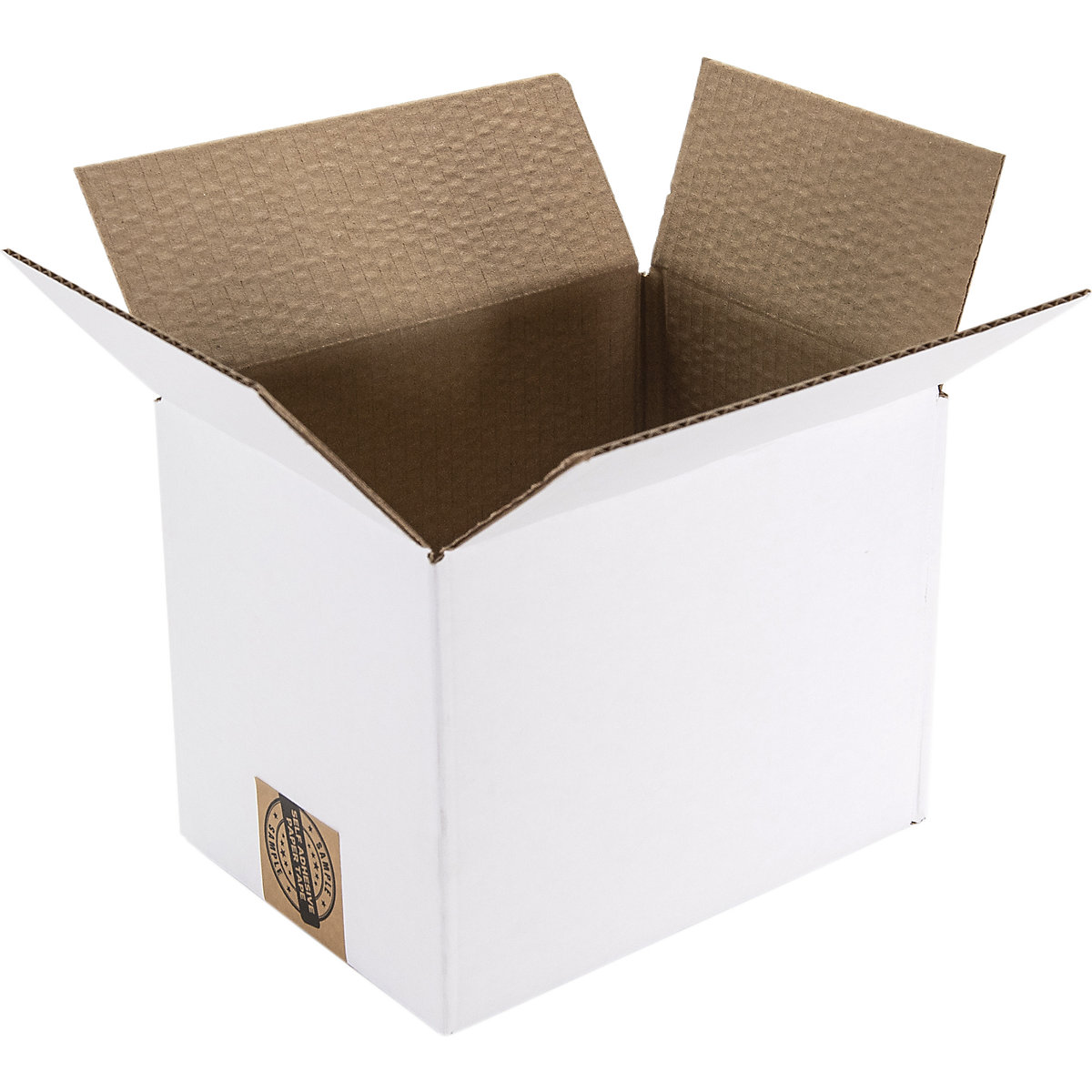 Single Wall White Cardboard Boxes