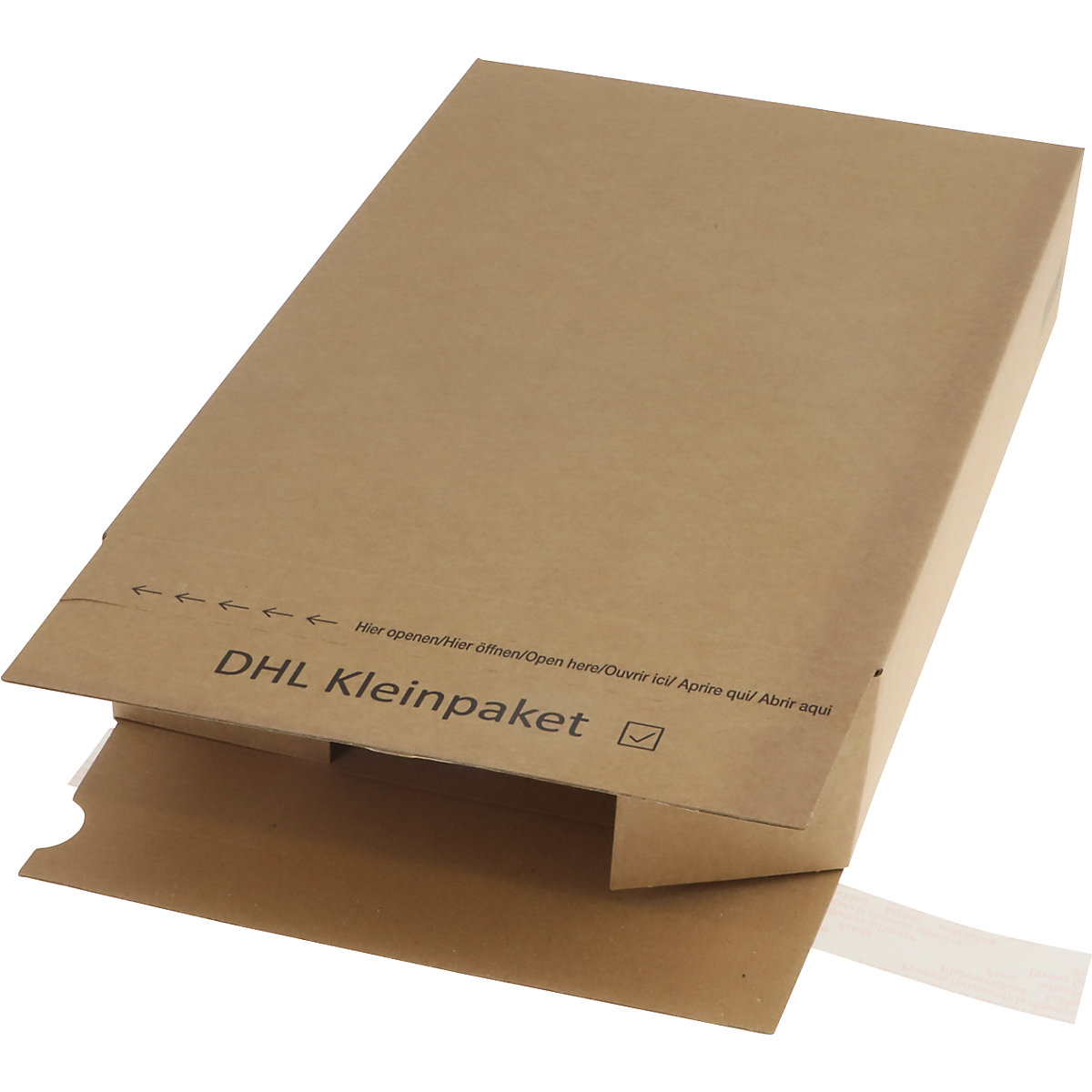 DHL small parcel cardboard box (Product illustration 5)-4