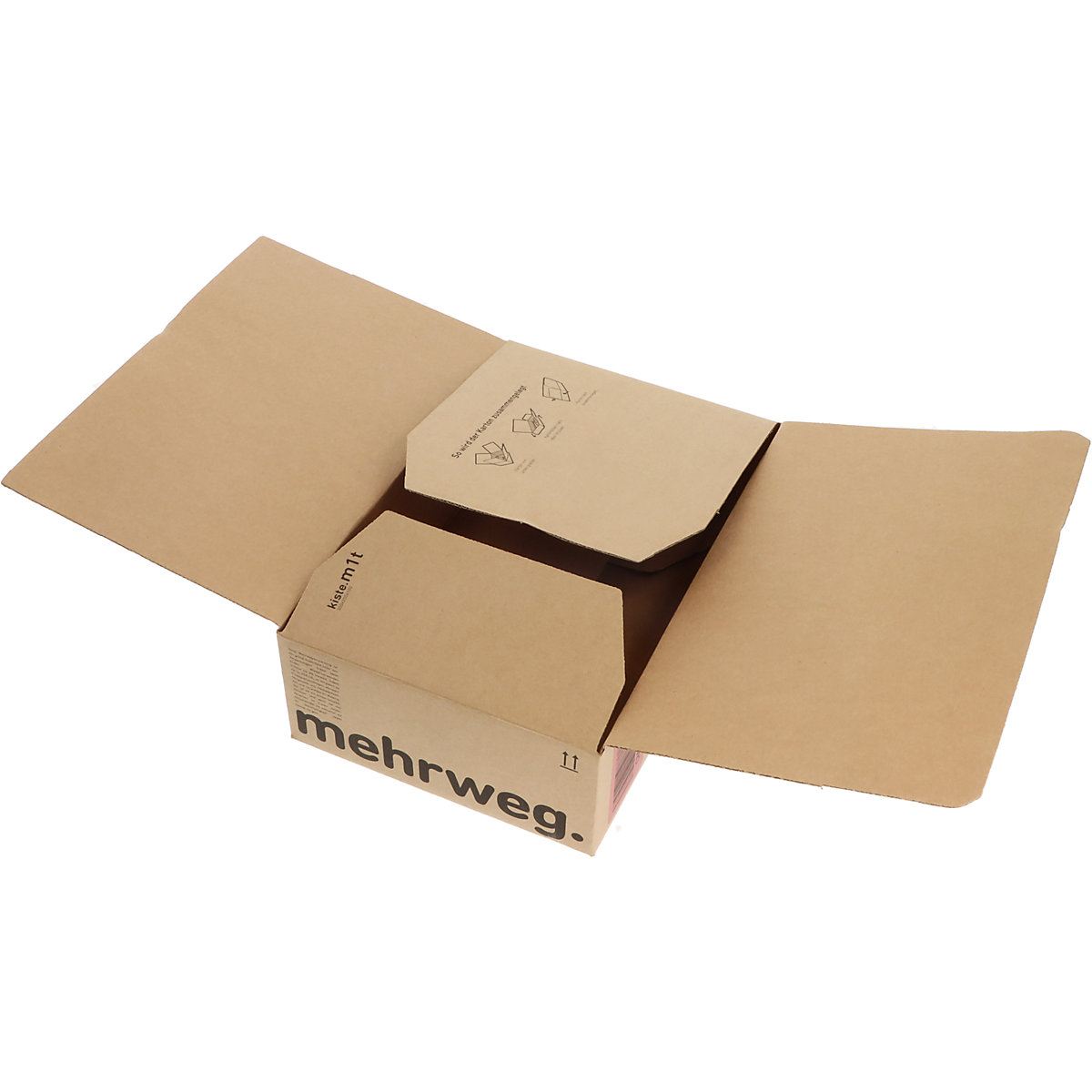 Reusable automatic cardboard box – ratioform terra (Product illustration 4)-3
