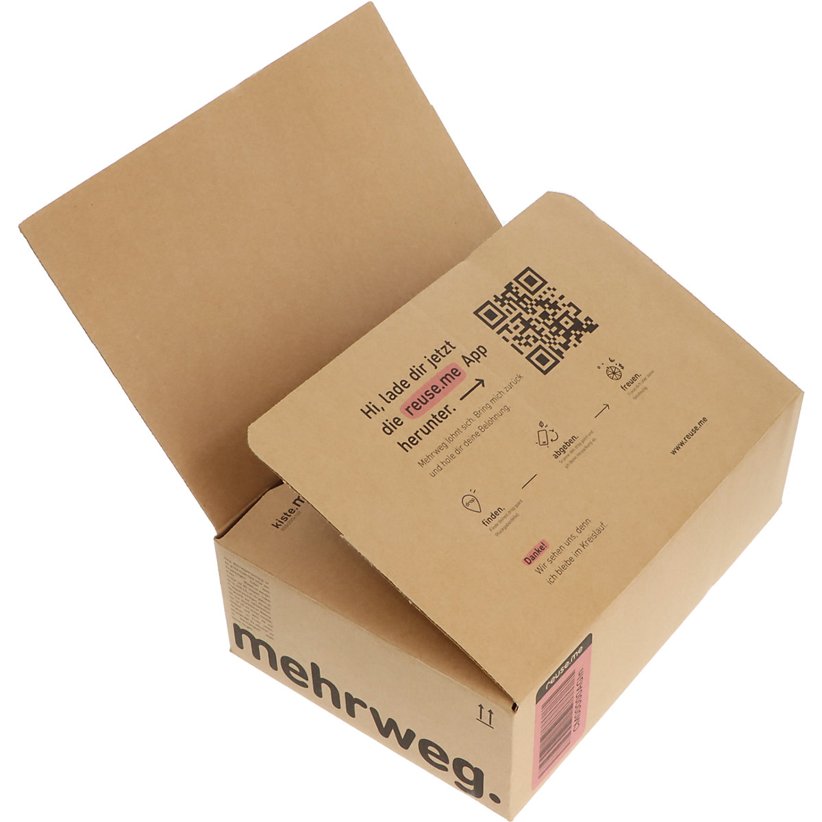 Reusable automatic cardboard box – ratioform terra (Product illustration 5)-4