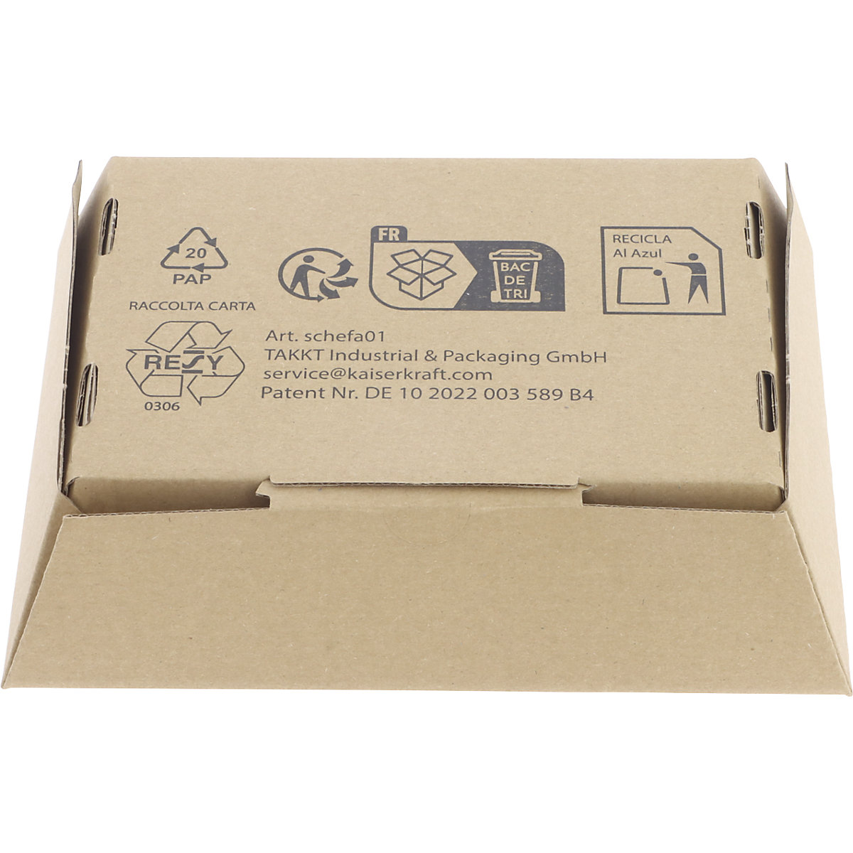 Stackable folding box – ratioform flow (Product illustration 6)-5