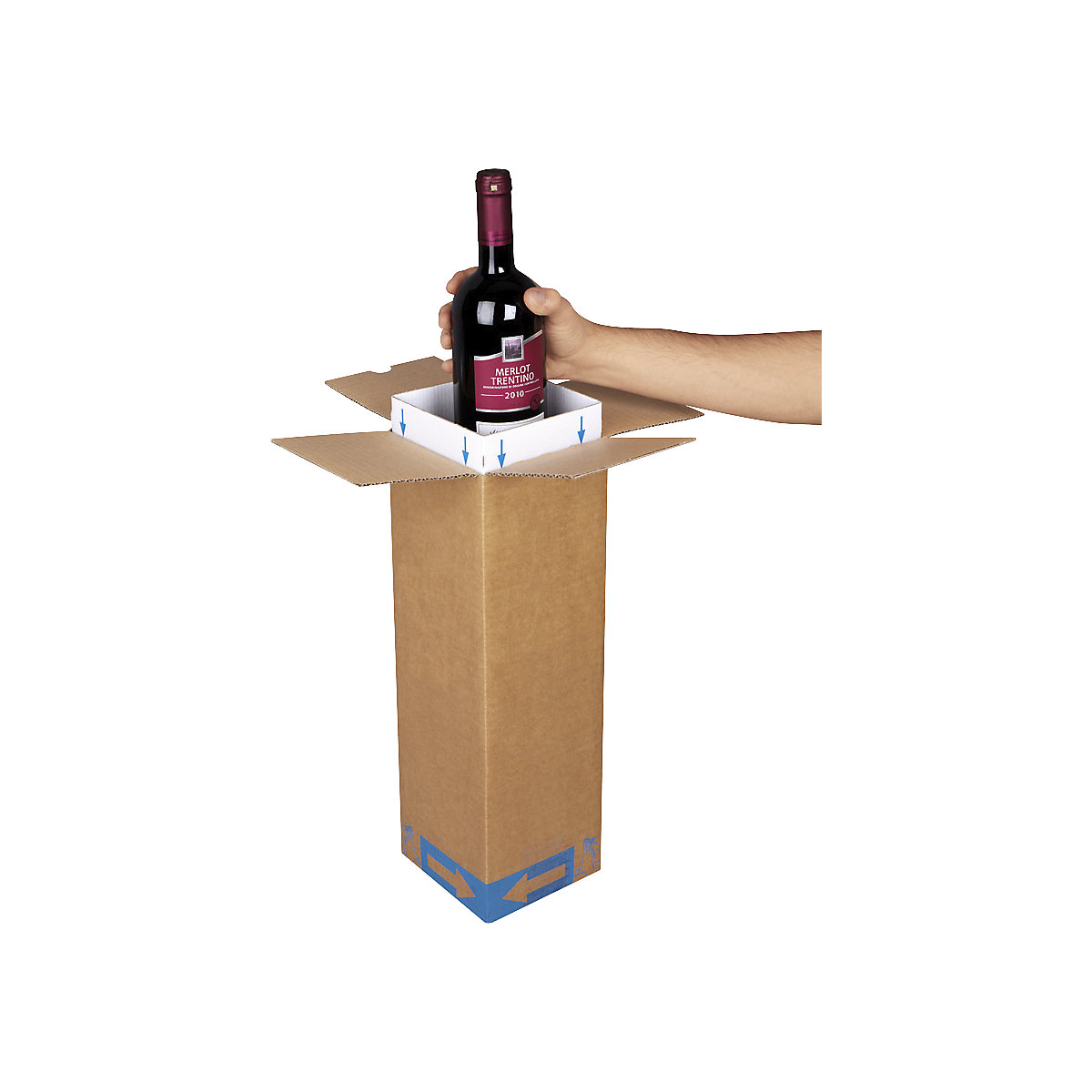 Care bottle packaging, Post/DHL – ratioform (Product illustration 3)-2