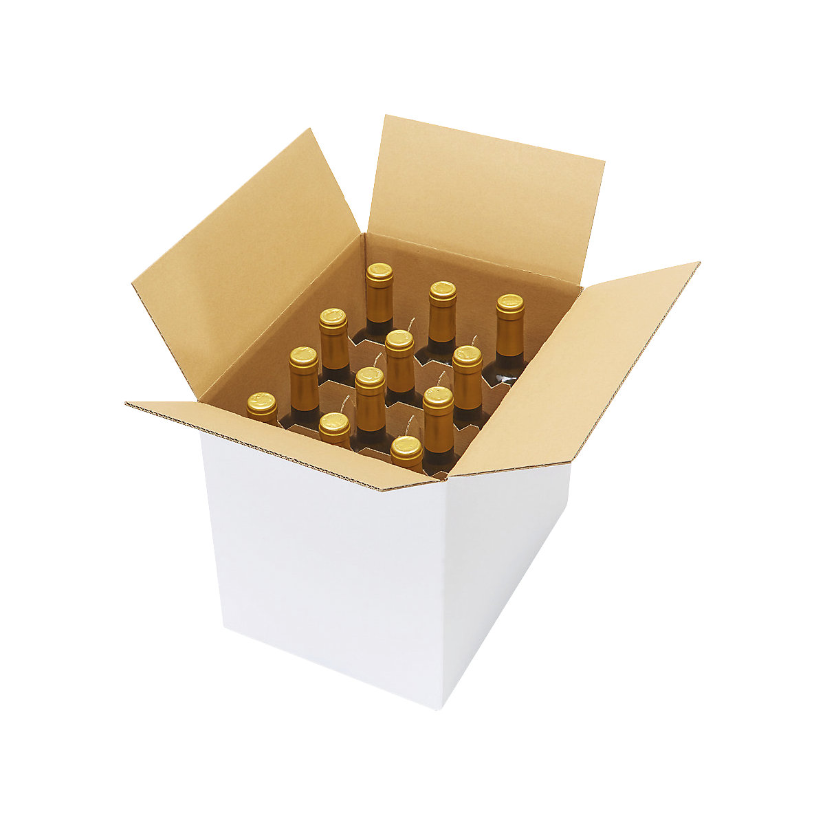 Wine bottle box for 12 bottles - ratioform