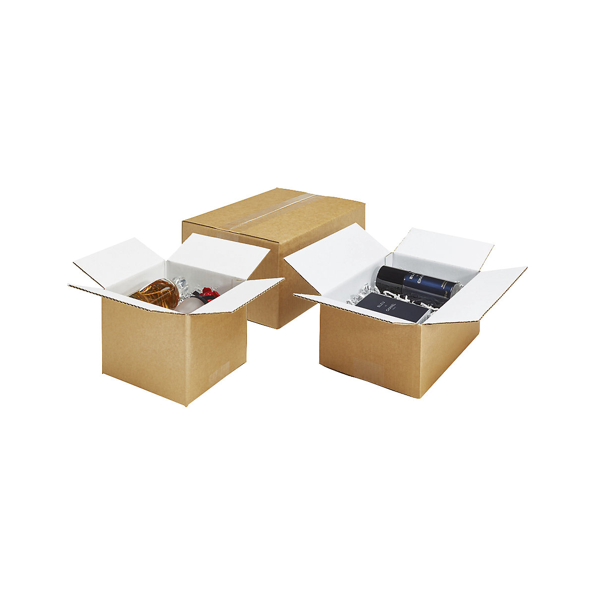 Folding corrugated cardboard box - ratioform