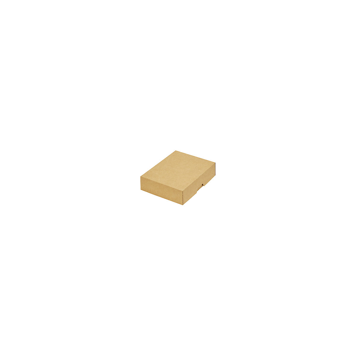 Cardboard box with push-on lid - ratioform terra