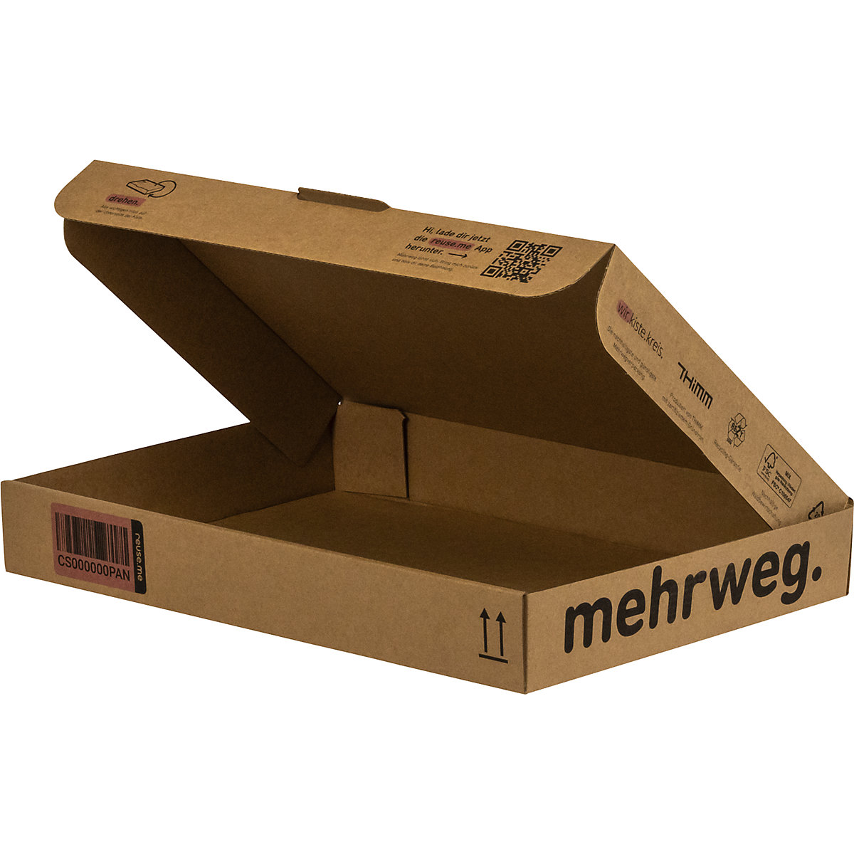 Reusable maxi-letter box – ratioform terra