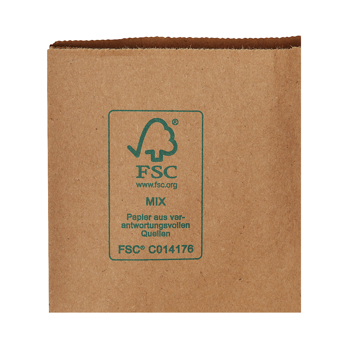 Paper carrier bag, recycled paper – ratioform terra (Product illustration 2)-1