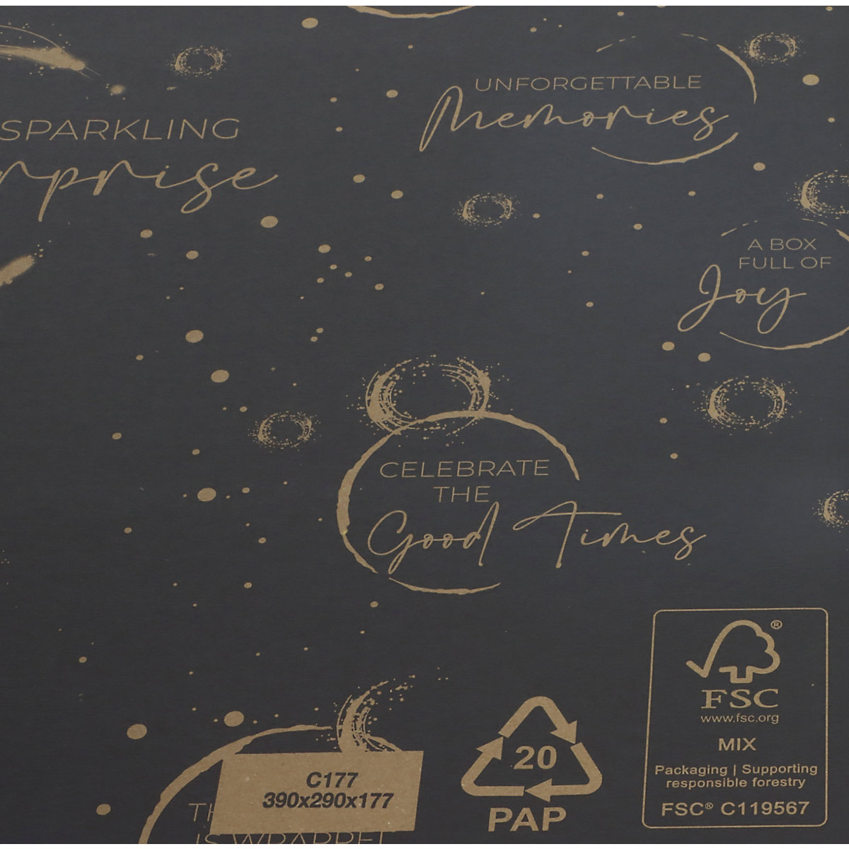 Gift box Bubbles – ratioform (Product illustration 4)-3