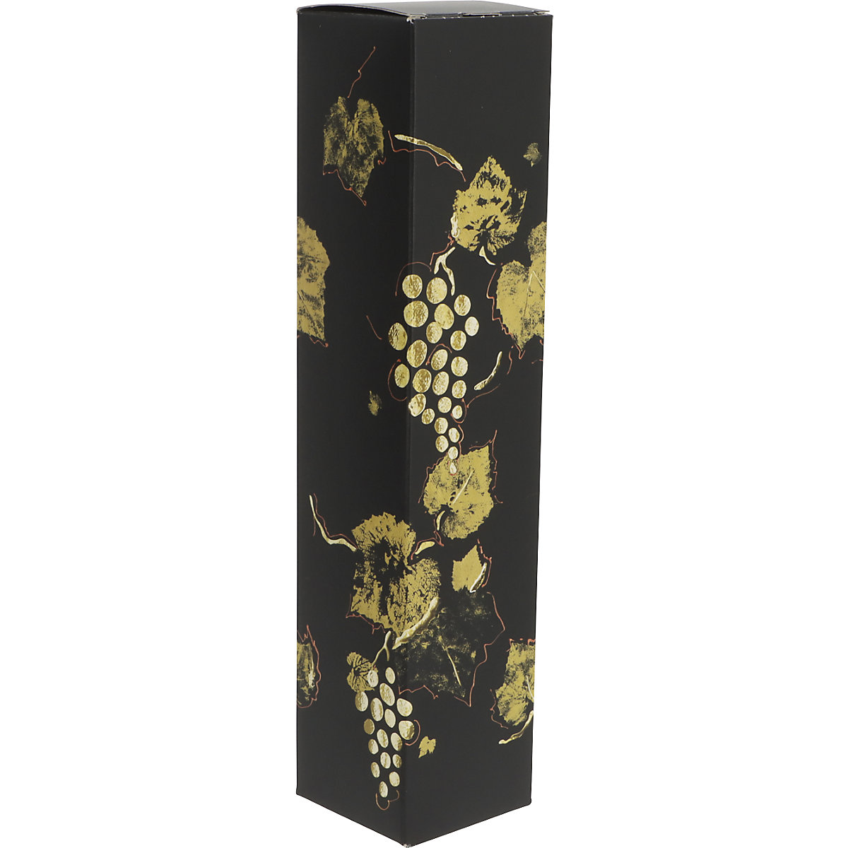 Golden wine folding gift box for bottles - ratioform