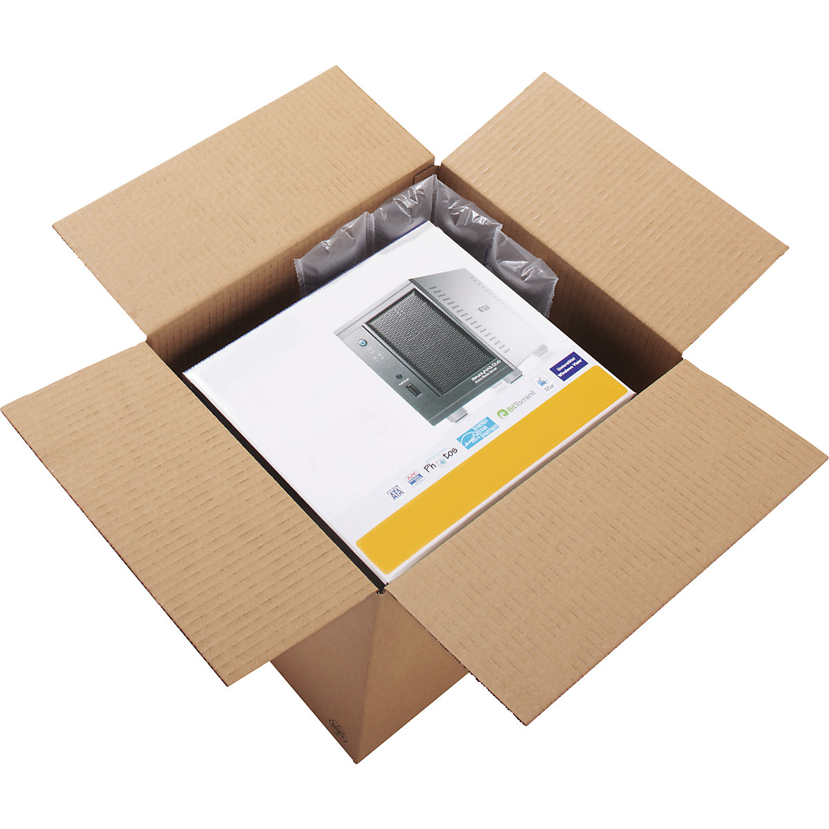 Air cushions in a dispensing box (Product illustration 3)-2